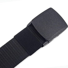Load image into Gallery viewer, CoreLife Nylon Tactical Belt for Men, Adjustable Casual Outdoor Heavy Duty Belt with Durable Plastic Buckle