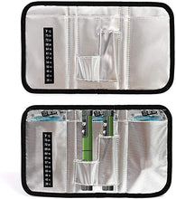 Load image into Gallery viewer, CoreLife Insulin Cooler Travel Case, Diabetic Medication Holder Case and Organizer Kit with 3 Ice Packs and Insulated Liner - Black