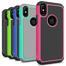 Load image into Gallery viewer, iPhone XS / iPhone X Case - Heavy Duty Protective Hybrid Phone Cover - HexaGuard Series