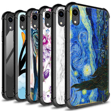 Load image into Gallery viewer, iPhone XR Tempered Glass Phone Cover Case - Gallery Series