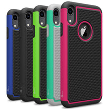 Load image into Gallery viewer, iPhone XR Case - Heavy Duty Protective Hybrid Phone Cover - HexaGuard Series