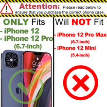 Load image into Gallery viewer, Apple iPhone 12 / iPhone 12 Pro Case with Magnetic Kickstand Ring