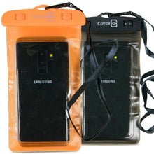 Load image into Gallery viewer, Universal Waterproof Case, IPX8 Waterproof Phone Pouch Dry Bag Compatible for iPhone/Galaxy/LG/Motorola/Pixel any phone up to 6.5", Pouch for Beach Kayaking Travel (2 Pack)