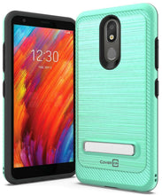 Load image into Gallery viewer, LG Aristo 4 Plus Cases / LG Prime 2 Case - Metal Kickstand Hybrid Phone Cover - SleekStand Series