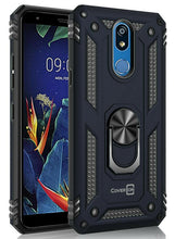 Load image into Gallery viewer, LG K40 / Xpression Plus 2 / Harmony 3 / Solo LTE Case with Metal Ring Kickstand - Resistor Series