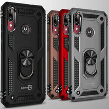Load image into Gallery viewer, Motorola Moto E6 Plus Case with Metal Ring - Resistor Series