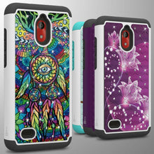 Load image into Gallery viewer, Coolpad Illumina Case - Rhinestone Bling Hybrid Phone Cover - Aurora Series