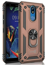 Load image into Gallery viewer, LG K40 / Xpression Plus 2 / Harmony 3 / Solo LTE Case with Metal Ring Kickstand - Resistor Series