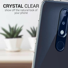 Load image into Gallery viewer, Nokia 5.1 Plus Clear Case - Slim Hard Phone Cover - ClearGuard Series