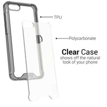 Load image into Gallery viewer, Motorola Moto E6 Play Clear Case Hard Slim Protective Phone Cover - Pure View Series