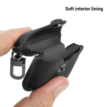 Load image into Gallery viewer, AirPods Case Cover, Leather Slim Fit Protective Soft Cover for Apple AirPods 1 & 2 Charging Case with Keychain