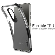 Load image into Gallery viewer, LG Aristo 4 Plus Cases / LG Prime 2 Clear Case - Protective TPU Rubber Phone Cover - Collider Series