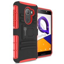 Load image into Gallery viewer, Alcatel A30 Plus / Alcatel A30 Fierce / T-Mobile REVVL Holster Case - Hybrid Case with Belt Clip - Explorer Series