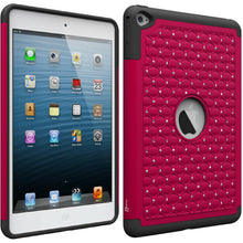 Load image into Gallery viewer, Apple iPad Mini 5 (2019) / iPad Mini 4 (2015) Case (7.9") - Rhinestone Bling Hybrid Phone Cover - Aurora Series