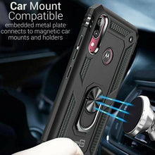 Load image into Gallery viewer, Motorola Moto E6 Plus Case with Metal Ring - Resistor Series