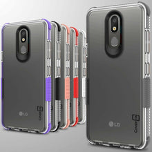 Load image into Gallery viewer, LG Aristo 4 Plus Cases / LG Prime 2 Clear Case - Protective TPU Rubber Phone Cover - Collider Series