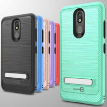Load image into Gallery viewer, LG Aristo 4 Plus Cases / LG Prime 2 Case - Metal Kickstand Hybrid Phone Cover - SleekStand Series