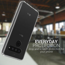 Load image into Gallery viewer, LG V50 ThinQ Clear Case - Slim Hard Phone Cover - ClearGuard Series