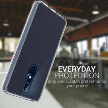 Load image into Gallery viewer, Nokia 5.1 Plus Clear Case - Slim Hard Phone Cover - ClearGuard Series