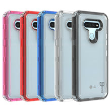 Load image into Gallery viewer, LG K51 / Reflect Clear Case - Full Body Tough Military Grade Shockproof Phone Cover