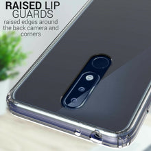 Load image into Gallery viewer, Nokia 5.1 Plus Clear Case - Slim Hard Phone Cover - ClearGuard Series