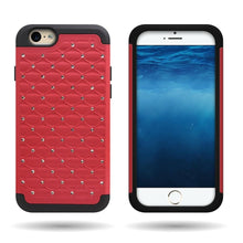 Load image into Gallery viewer, iPhone 6s, iPhone 6 Case - Heavy Duty Hybrid Bling Phone Cover - Aurora Series
