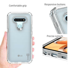 Load image into Gallery viewer, LG K51 / Reflect Clear Case - Full Body Tough Military Grade Shockproof Phone Cover