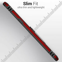 Load image into Gallery viewer, LG K40 / Xpression Plus 2 / Harmony 3 / Solo LTE Case with Metal Ring Kickstand - Resistor Series