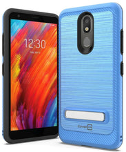 Load image into Gallery viewer, LG Aristo 4 Plus Cases / LG Prime 2 Case - Metal Kickstand Hybrid Phone Cover - SleekStand Series