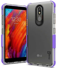 Load image into Gallery viewer, LG Aristo 4 Plus Cases / LG Prime 2 Clear Case - Protective TPU Rubber Phone Cover - Collider Series