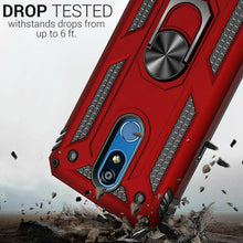 Load image into Gallery viewer, LG K40 / Xpression Plus 2 / Harmony 3 / Solo LTE Case with Metal Ring Kickstand - Resistor Series