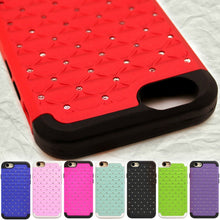 Load image into Gallery viewer, iPhone 6s, iPhone 6 Case - Heavy Duty Hybrid Bling Phone Cover - Aurora Series