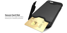 Load image into Gallery viewer, iPhone XS Max Case with Card Holder Kickstand - SecureCard Series