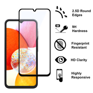 Samsung Galaxy A15 5G Phone Case Slim TPU Phone Cover w/ Carbon Fiber