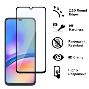 Samsung Galaxy A05s Case Slim TPU Phone Cover w/ Carbon Fiber