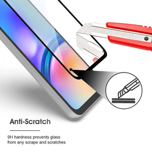 Samsung Galaxy A05s Clear Hybrid Slim Hard Back TPU Case Chrome Buttons