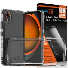 Load image into Gallery viewer, Samsung Galaxy XCover7 Clear Hybrid Slim Hard Back TPU Case Chrome Buttons
