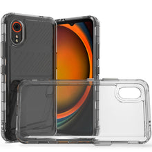 Load image into Gallery viewer, Samsung Galaxy XCover7 Clear Hybrid Slim Hard Back TPU Case Chrome Buttons
