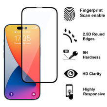 Load image into Gallery viewer, Apple iPhone 15 Pro Max Clear Hybrid Slim Hard Back TPU Case Chrome Buttons
