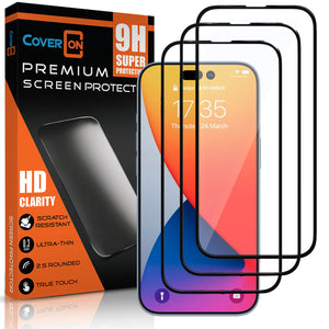 Apple iPhone 15 Pro Max (6.7") Screen Protector Tempered Glass (1-3 Piece)