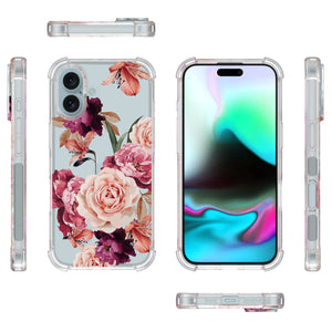 Apple iPhone 16 Plus Slim Case Transparent Clear TPU Design Phone Cover