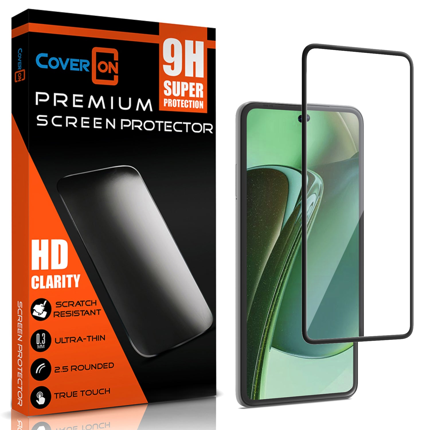 2-Pack Calaraca Tempered Glass Screen Protector For Motorola Moto G 5G (2023) – 9H Hardness, Clear
