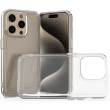 Load image into Gallery viewer, Apple iPhone 16 Pro Max Clear Hybrid Slim Hard Back TPU Case Chrome Buttons
