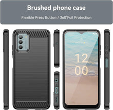 Load image into Gallery viewer, Nokia G310 5G / G42 Case Slim TPU Phone Cover w/ Carbon Fiber
