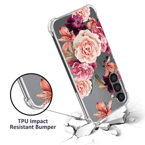 Samsung Galaxy S23 FE Slim Case Transparent Clear TPU Design Phone Cover