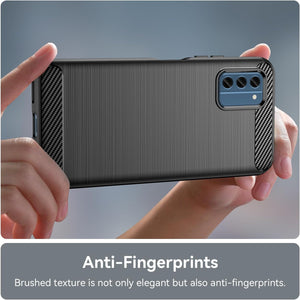 Nokia C300 / G100 Case Slim TPU Phone Cover w/ Carbon Fiber