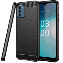 Load image into Gallery viewer, Nokia C300 / G100 Case Slim TPU Phone Cover w/ Carbon Fiber
