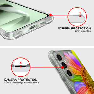 Samsung Galaxy S24 FE 5G Slim Case Transparent Clear TPU Design Phone Cover