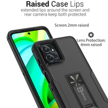 Load image into Gallery viewer, Motorola Moto G Power 5G 2023 Case Heavy Duty Rugged Phone Cover w/ Kickstand

