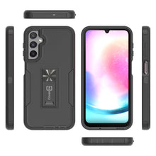 Load image into Gallery viewer, Samsung Galaxy A24 Case Heavy Duty Rugged Phone Cover w/ Kickstand
